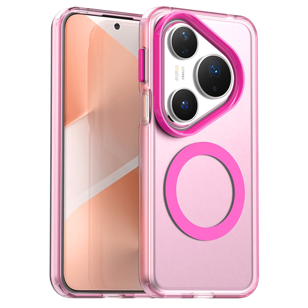MagSafe puzdro pre Huawei Pura 80 Pro, Techsuit, CandyCase, Ružové