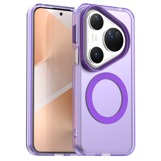 MagSafe puzdro pre Huawei Pura 80 Ultra, Techsuit, CandyCase, Fialová