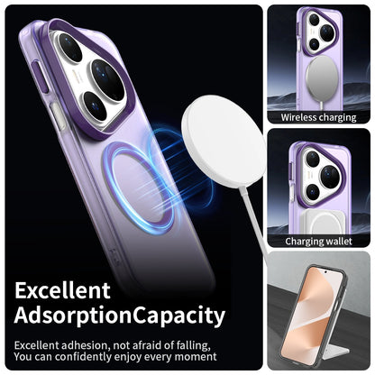 MagSafe puzdro pre Huawei Pura 80 Ultra, Techsuit, CandyCase, Fialová
