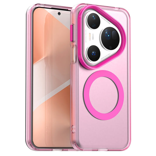 MagSafe puzdro pre Huawei Pura 80 Ultra, Techsuit, CandyCase, Ružové