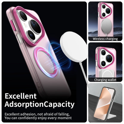 MagSafe puzdro pre Huawei Pura 80 Ultra, Techsuit, CandyCase, Ružové