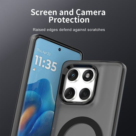 MagSafe puzdro pre Motorola Edge 60 Fusion / Edge 60, Techsuit, CandyCase, Čierna