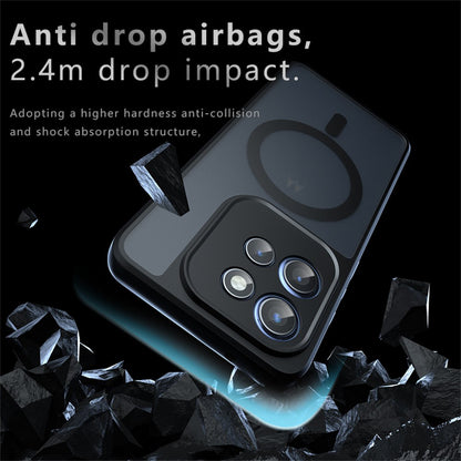 Puzdro MagSafe pre Motorola Edge 60 Neo / Edge 50 Neo / ThinkPhone 25, Techsuit, PureFrost, Saténová čierna