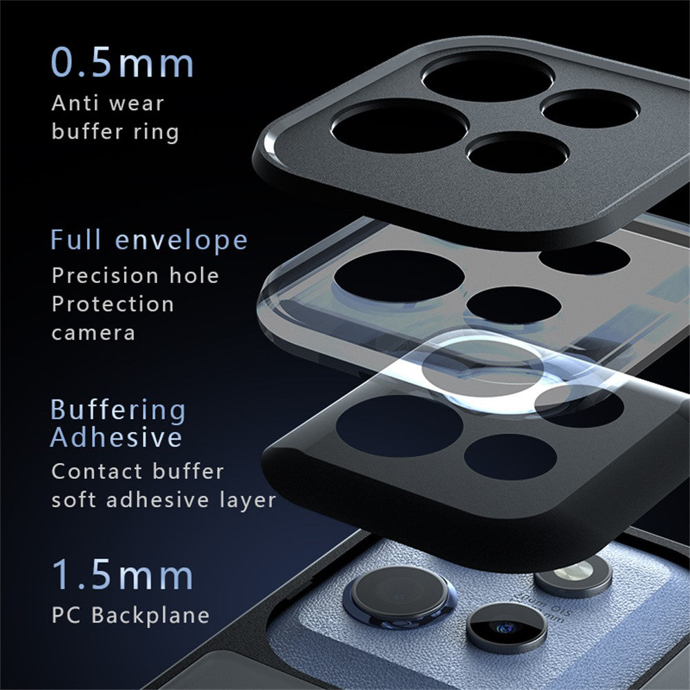 Puzdro MagSafe pre Motorola Edge 60 Neo / Edge 50 Neo / ThinkPhone 25, Techsuit, PureFrost, Saténová čierna