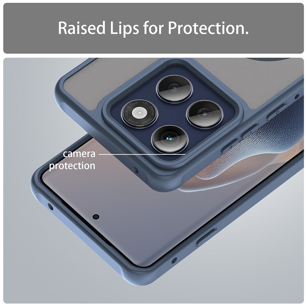 MagSafe puzdro pre Motorola Edge 60 Pro, Techsuit, HaloFrost II (veľký otvor na objektív), námornícka modrá