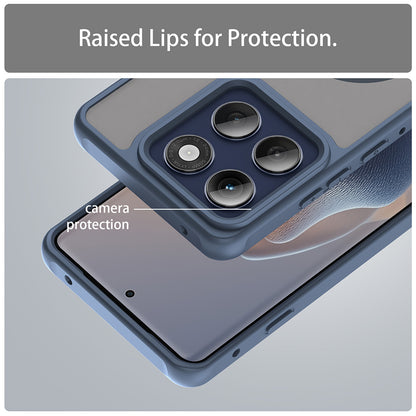 MagSafe puzdro pre Motorola Edge 60 Pro, Techsuit, HaloFrost II (veľký otvor na objektív), námornícka modrá