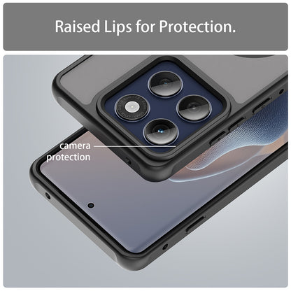 MagSafe puzdro pre Motorola Edge 60 Pro, Techsuit, HaloFrost II (veľký otvor na objektív), čierne