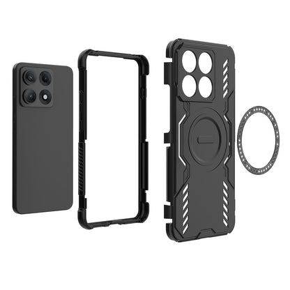 MagSafe Case for Motorola Edge 70 Max, Techsuit, ArmorMag, Blue
