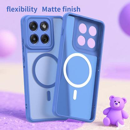 Puzdro MagSafe pre Motorola Edge 70, Techsuit, HaloFrost II, Modrá