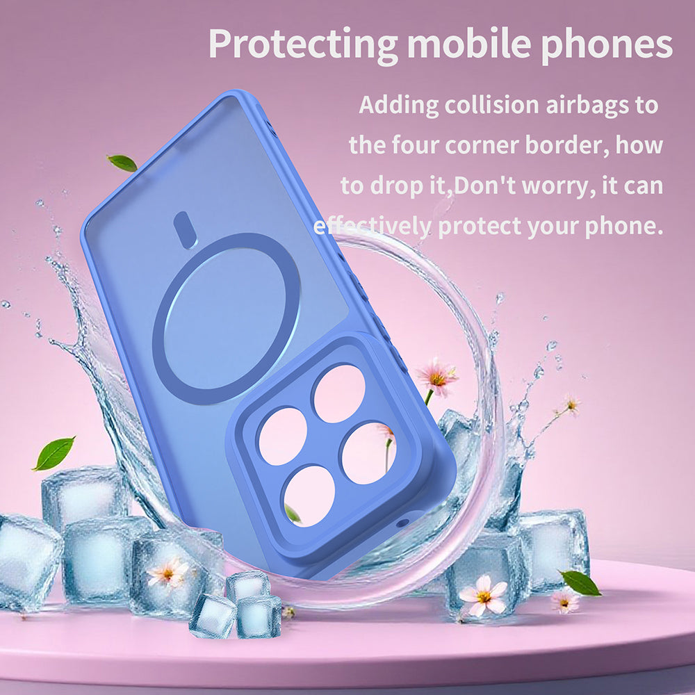 Puzdro MagSafe pre Motorola Edge 70, Techsuit, HaloFrost II, Modrá