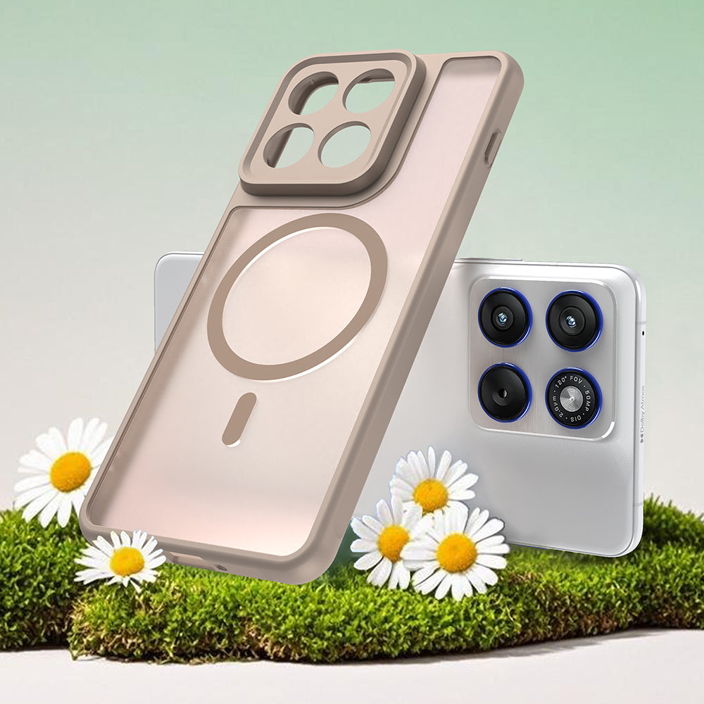 Puzdro MagSafe pre Motorola Edge 70, Techsuit, HaloFrost II, Zlaté