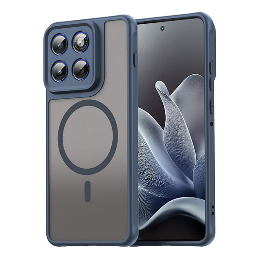 Puzdro MagSafe pre Motorola Edge 70, Techsuit, HaloFrost II, Námornícka modrá