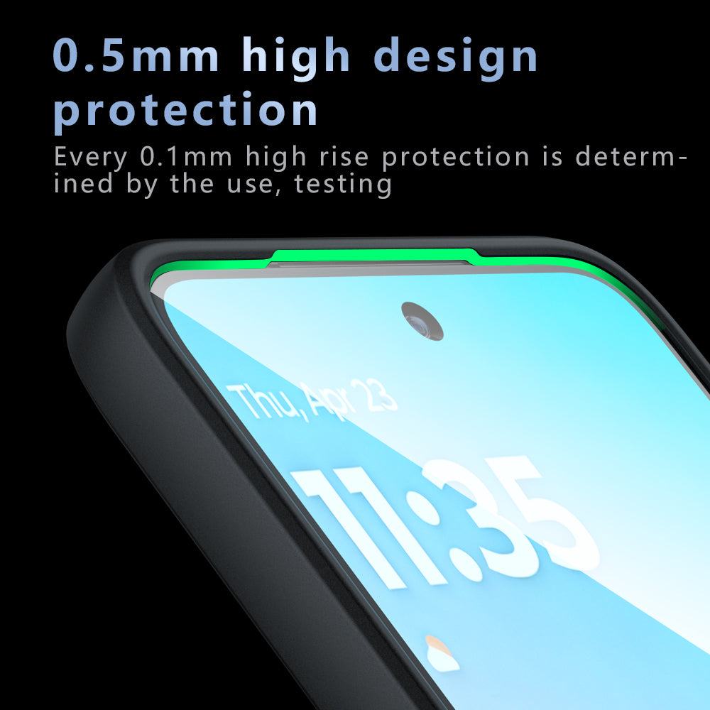 Puzdro MagSafe pre Motorola Moto G77 / G67, Techsuit, PureFrost, Saténová Čierna