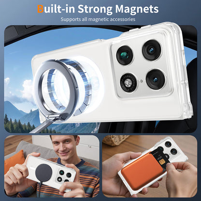 MagSafe puzdro pre Motorola Razr Fold, Techsuit, PureFrost, Čierna saténová