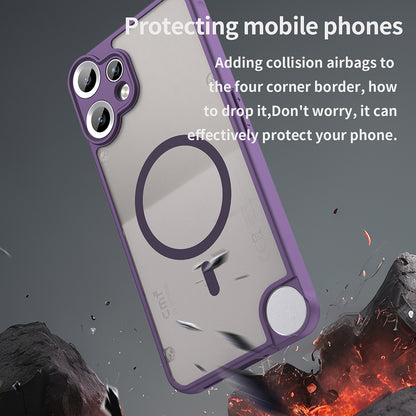 MagSafe puzdro pre Nothing CMF Phone 2 Pro, Techsuit, HaloFrost II, fialové