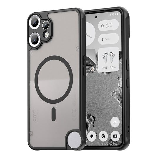 MagSafe puzdro pre Nothing CMF Phone 2 Pro, Techsuit, HaloFrost II, čierne