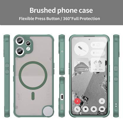 MagSafe Case for Nothing CMF Phone 2 Pro, Techsuit, HaloFrost II, Green