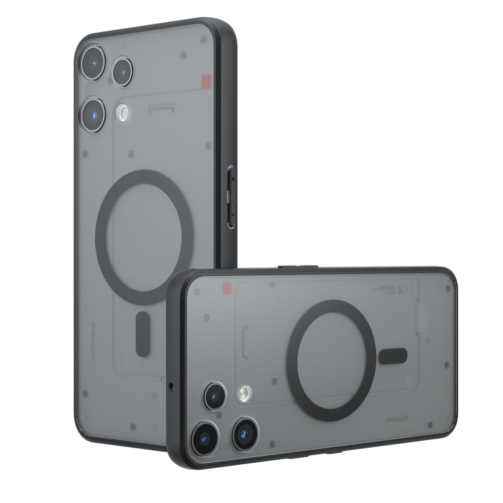 MagSafe Case for Nothing Phone (3a) Lite, Techsuit, PureFrost, Satin Black