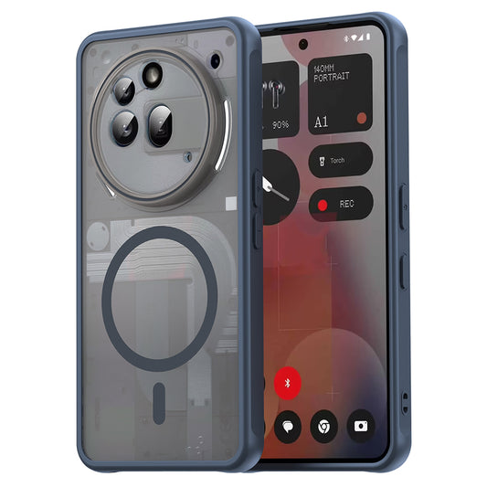MagSafe puzdro pre Nothing Phone (3a) Pro, Techsuit, HaloFrost II, Tmavomodrá