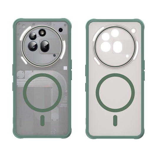 MagSafe puzdro pre Nothing Phone (3a) Pro, Techsuit, HaloFrost II, Zelené