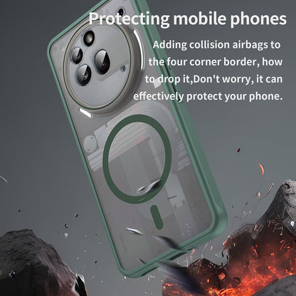 MagSafe puzdro pre Nothing Phone (3a) Pro, Techsuit, HaloFrost II, Zelené
