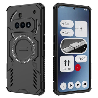 MagSafe puzdro pre Nothing Phone (3a), Techsuit, ArmorMag, čierne