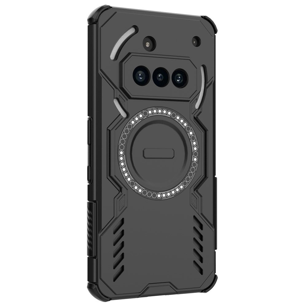 MagSafe puzdro pre Nothing Phone (3a), Techsuit, ArmorMag, čierne