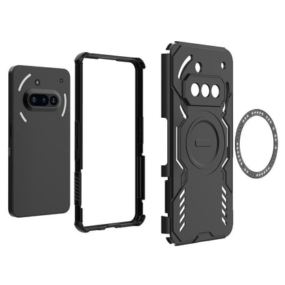 MagSafe puzdro pre Nothing Phone (3a), Techsuit, ArmorMag, čierne