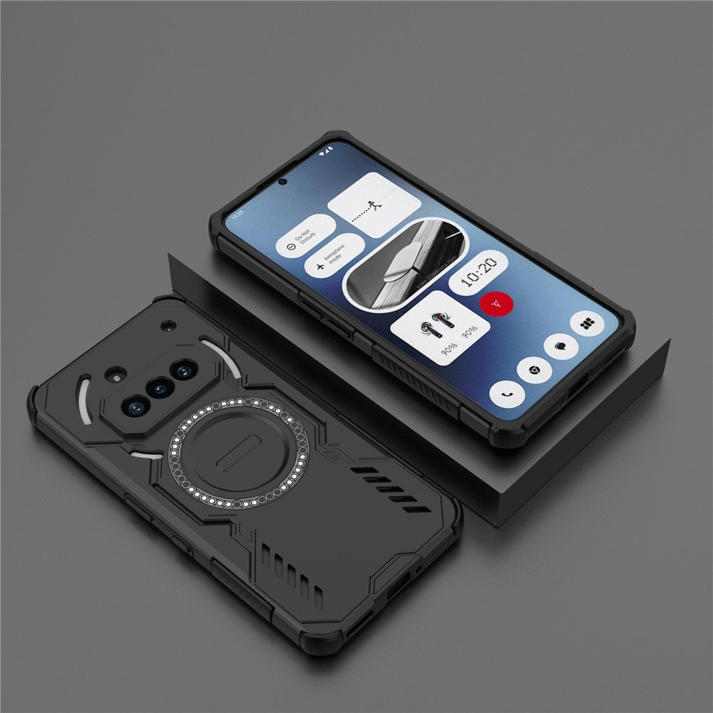 MagSafe puzdro pre Nothing Phone (3a), Techsuit, ArmorMag, čierne