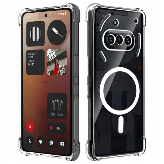 MagSafe puzdro pre Nothing Phone (3a), Techsuit, nárazuvzdorné, priehľadné