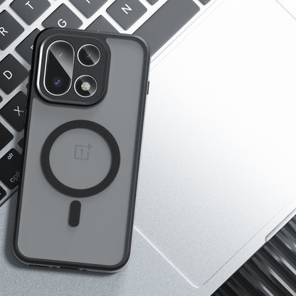Puzdro MagSafe pre OnePlus 15, Techsuit, PureFrost, Saténová Čierna