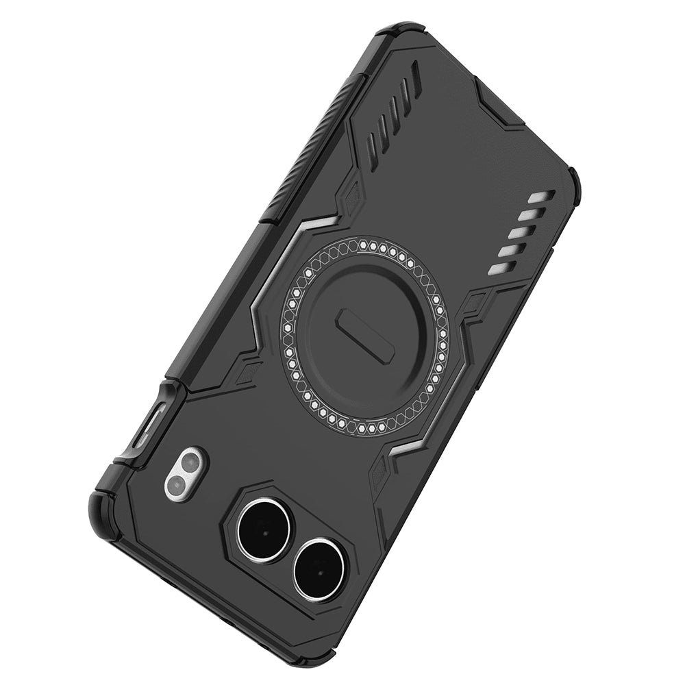 MagSafe puzdro pre OnePlus Nord 4, Techsuit, ArmorMag, Čierne