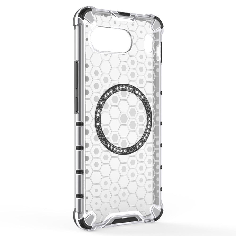 MagSafe puzdro pre OnePlus Nord 4, Techsuit, HoneyComb Shield, Biele