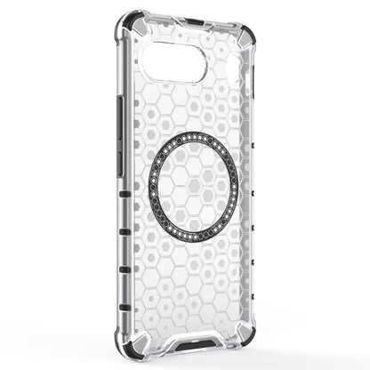 MagSafe puzdro pre OnePlus Nord 4, Techsuit, HoneyComb Shield, Biele