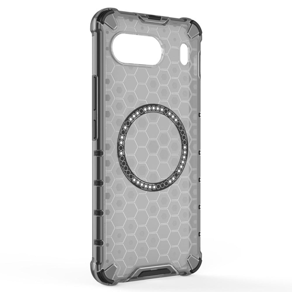 MagSafe puzdro pre OnePlus Nord 4, Techsuit, HoneyComb Shield, čierne