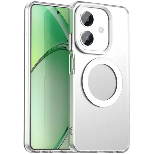 MagSafe puzdro pre Oppo A3 4G / A3 5G, Techsuit, CandyCase, Biela