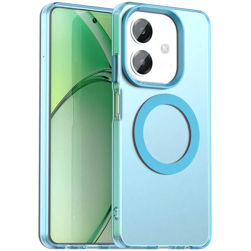 MagSafe puzdro pre Oppo A3 4G / A3 5G, Techsuit, CandyCase, Modrá