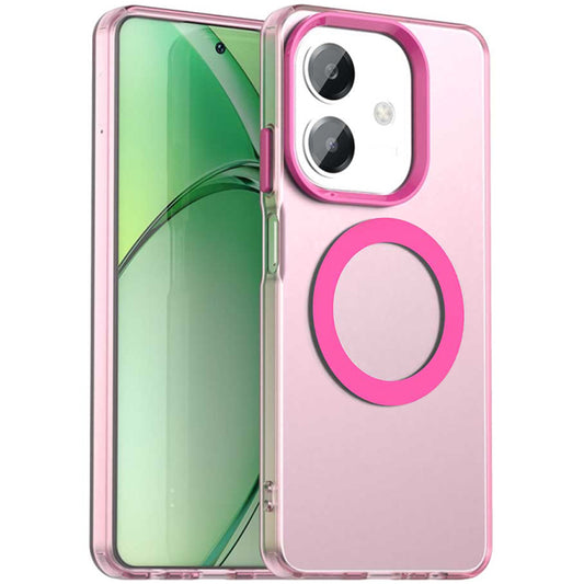 MagSafe puzdro pre Oppo A3 4G / A3 5G, Techsuit, CandyCase, Ružové