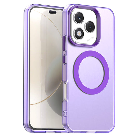 MagSafe puzdro pre Oppo A5 4G, Techsuit, CandyCase, Fialová