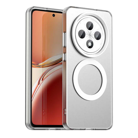 MagSafe puzdro pre Oppo Reno12 FS 5G / Reno12 FS 4G / Reno12 F 4G / Reno12 F, Techsuit, CandyCase, Biele