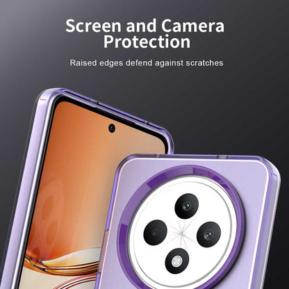 MagSafe puzdro pre Oppo Reno12 FS 5G / Reno12 FS 4G / Reno12 F 4G / Reno12 F, Techsuit, CandyCase, fialové