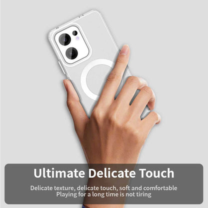 MagSafe Case for Oppo Reno13 FS 5G / Reno13 F 4G / Reno13 F, Techsuit, CandyCase, White