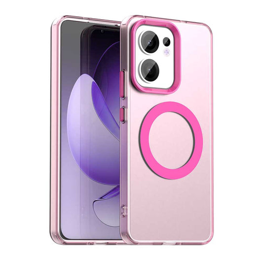 MagSafe puzdro pre Oppo Reno13 FS 5G / Reno13 F 4G / Reno13 F, Techsuit, CandyCase, Ružové