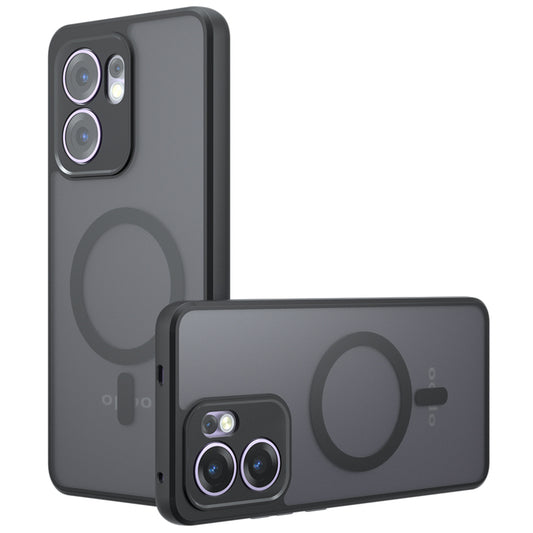 MagSafe puzdro pre Oppo Reno13 FS 5G / Reno13 F 4G / Reno13 F, Techsuit, PureFrost, čierne