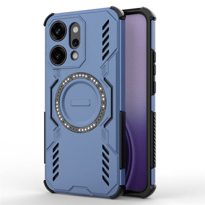 MagSafe puzdro pre Oppo Reno14 Pro, Techsuit, ArmorMag, modré