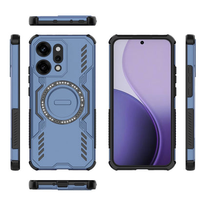 MagSafe puzdro pre Oppo Reno14 Pro, Techsuit, ArmorMag, modré