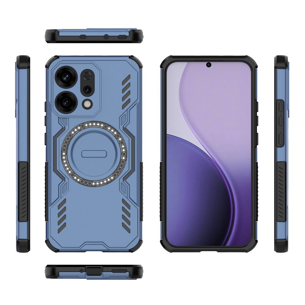 MagSafe puzdro pre Oppo Reno14, Techsuit, ArmorMag, modré