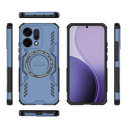 MagSafe puzdro pre Oppo Reno14, Techsuit, ArmorMag, modré