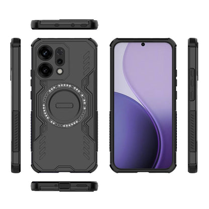 MagSafe puzdro pre Oppo Reno14, Techsuit, ArmorMag, čierne