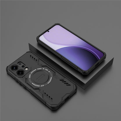 MagSafe puzdro pre Oppo Reno14, Techsuit, ArmorMag, čierne